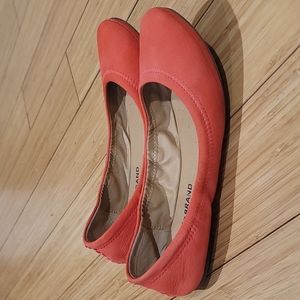 Lucky Brand Red Ballet flats